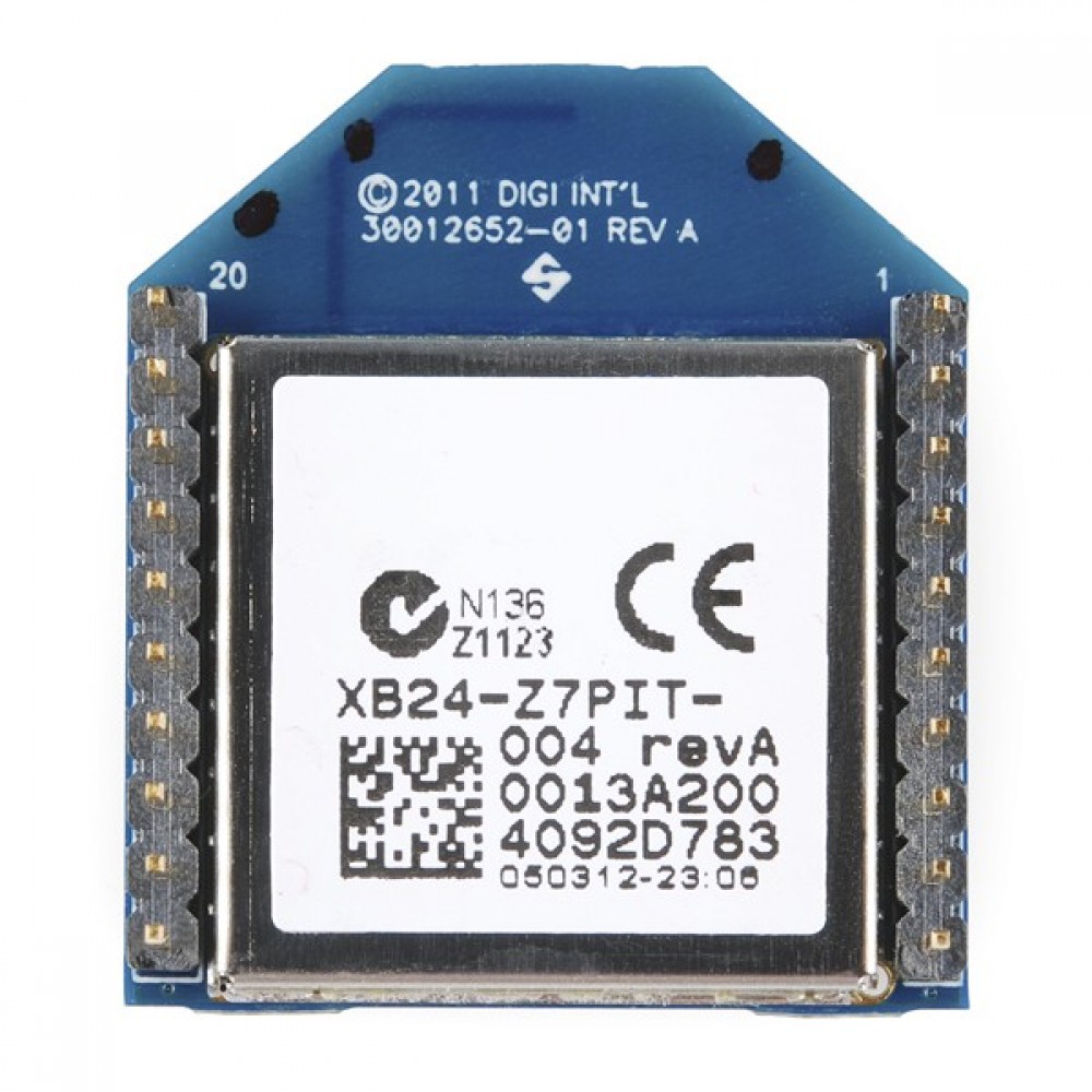 XBee 2mW PCB Antenna - Series 2 (ZigBee Mesh)