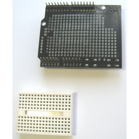 Arduino Prototype Shield ПЛАТА + mini Breadboard