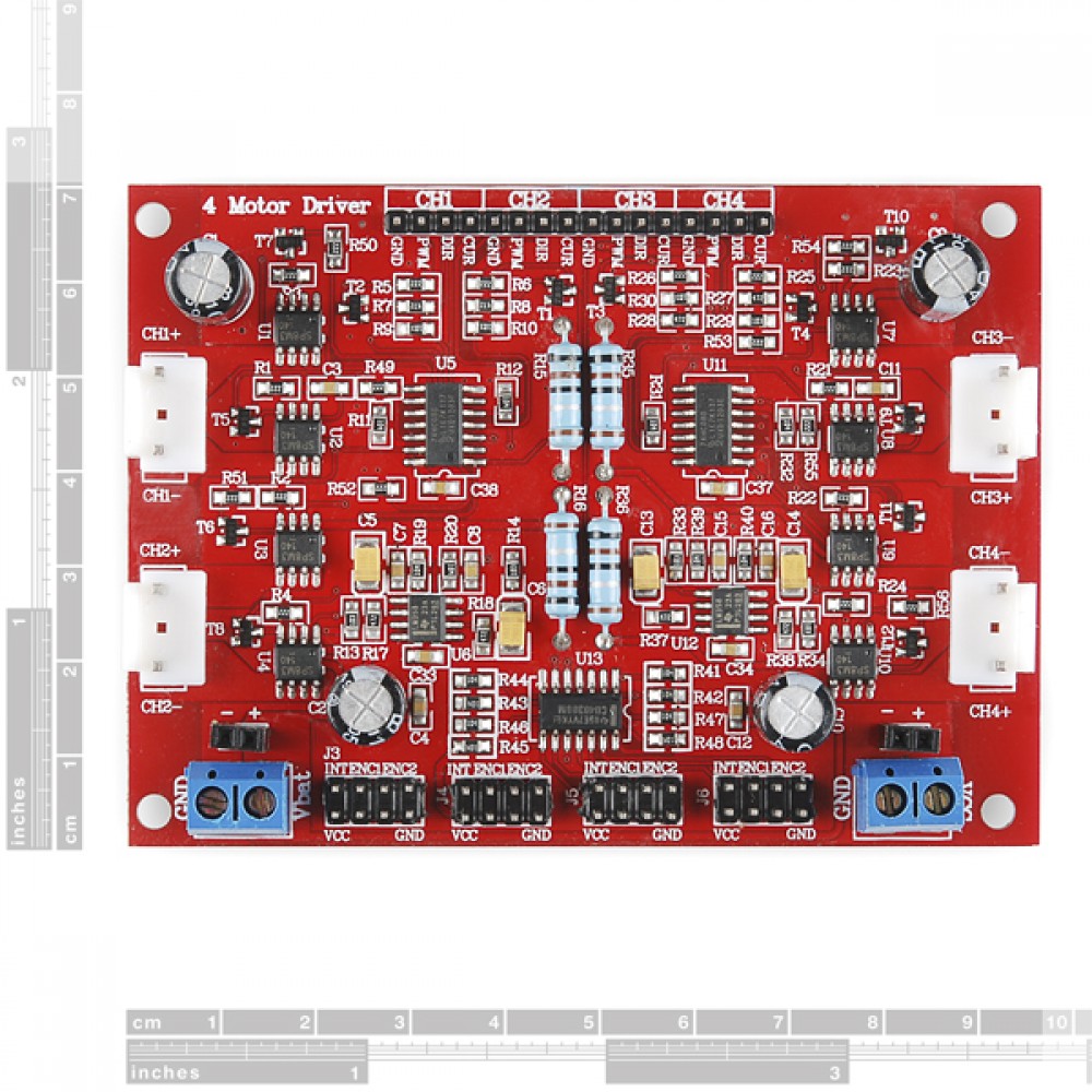 Плата Rover 5 Motor к мобильная платформа Arduino
