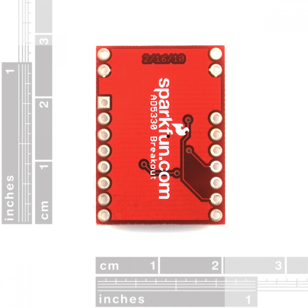 Интерфейсная плата для ЦАП AD5330 Parallel 8-Bit