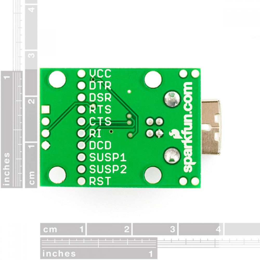 Интерфейсная плата для переходника CP2102 : USB --> Serial