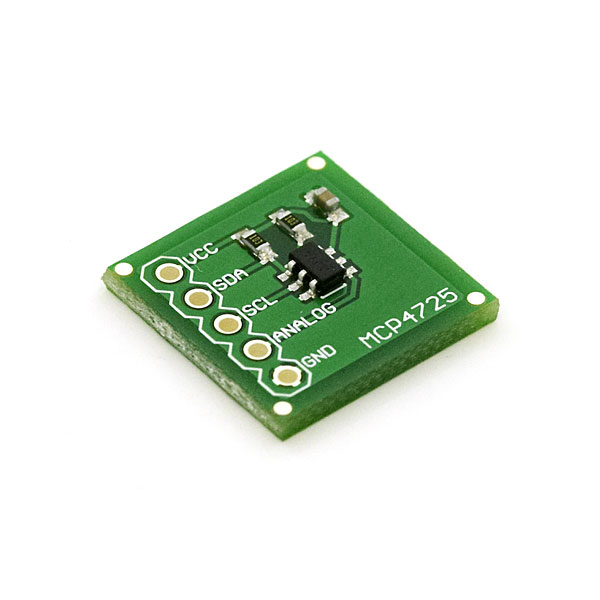 Интерфейсная плата для ЦАП MCP4725