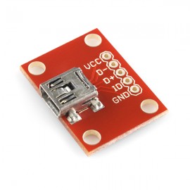 Интерфейсная плата для USB Mini-B