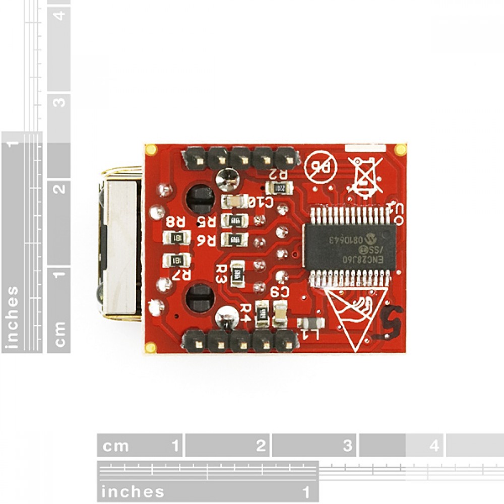Интерфейсная ethernet-плата ENC28J60