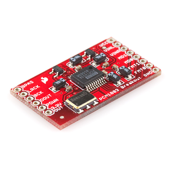Интерфейс к АЦП преобразователю PCM1803A