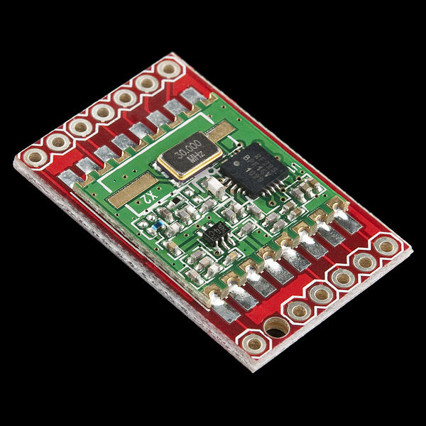 Интерфейсная плата для трансивера RFM22B-S2 RF