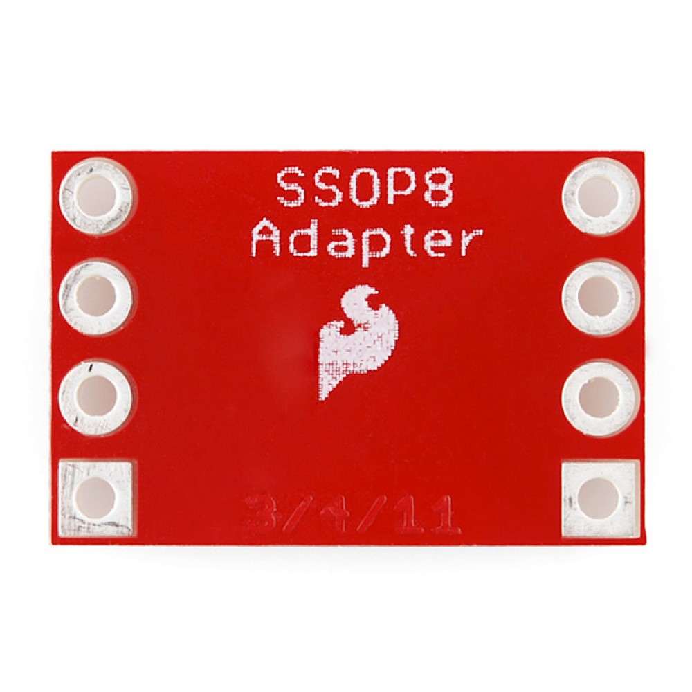 Переходник 8-пиновый SSOP --> DIP