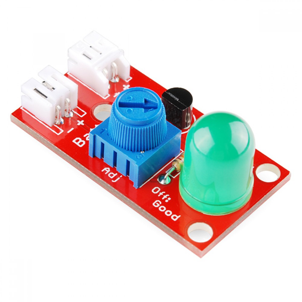 Индикатор уровня заряда батареи "Uh-oh" для Arduino