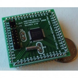 Плата-переходник для MSP430F417