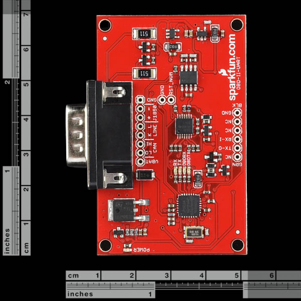 Преобразователь OBD-II --> UART
