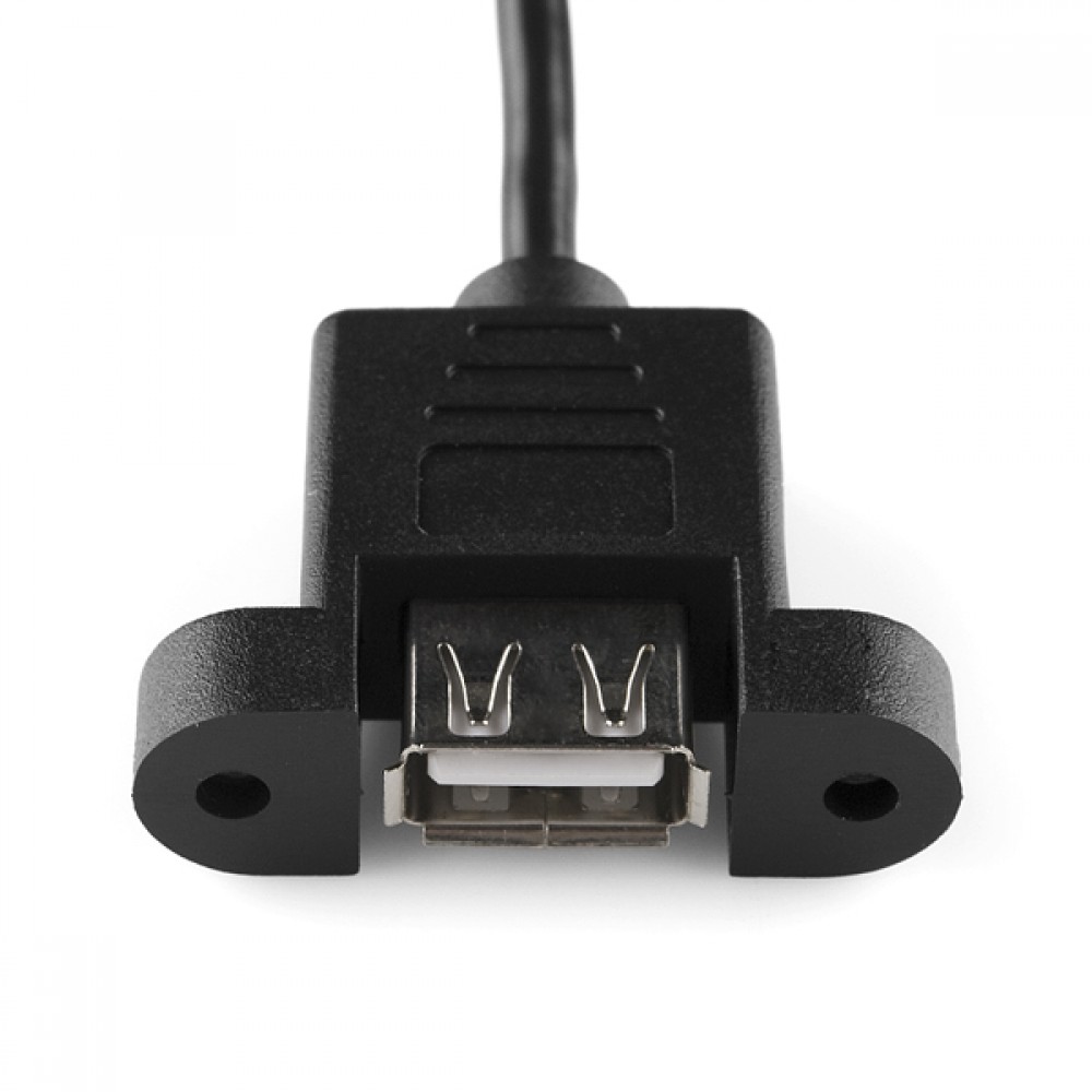 Крепление для USB на 4-пиновый кабель с переходником "мама"