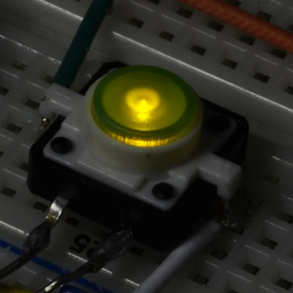 LED-кнопка - Зеленая