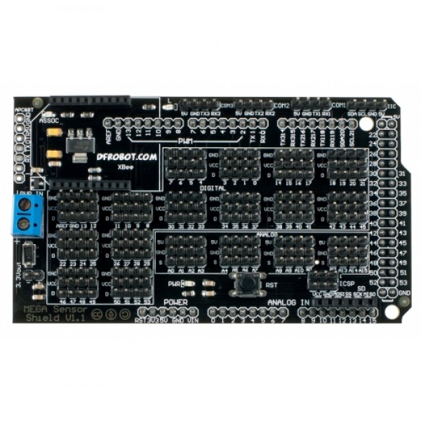 Mega IO Expansion Shield для Arduino Mega V1.2