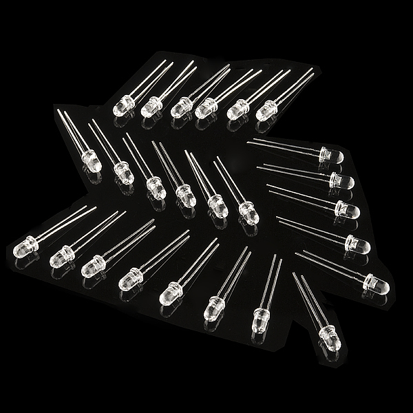 LED-индикатор - инфракрасный - 850 нм (25 штук)