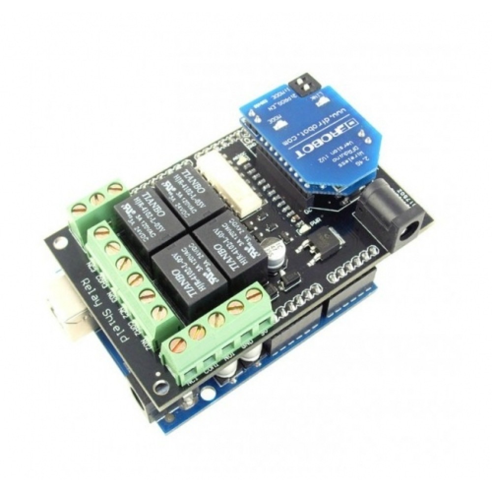 Relay Shield for Arduino (плата реле)