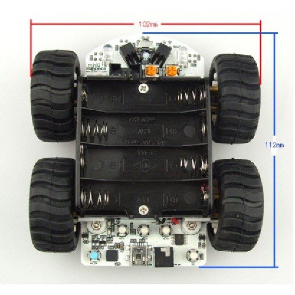 MiniQ мобильная платформа для Arduino (4 мотора)