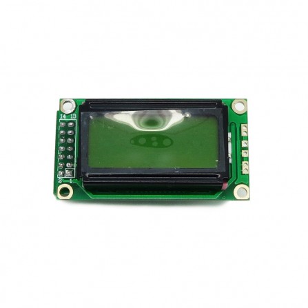 UART - серийный LCD-дисплей 8*2 символов