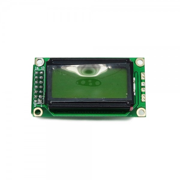 UART - серийный LCD-дисплей 8*2 символов