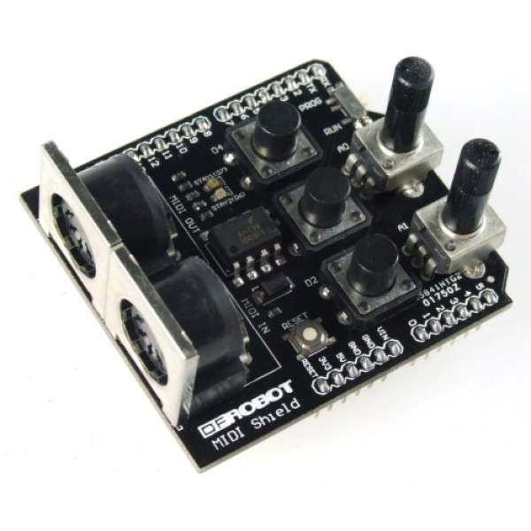 MIDI Shield для Arduino звук