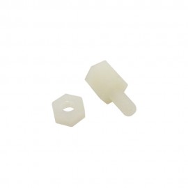 Пластиковый цилиндр 3mm х 6mm х 6mm (10 штук)