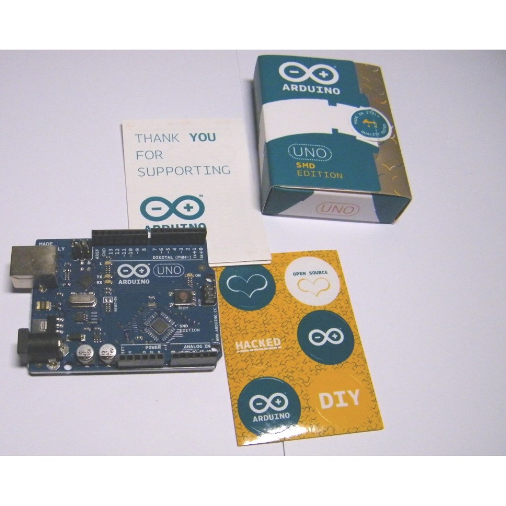 Плата Arduino Uno SMD (ATmega328) ОРИГИНАЛ ИТАЛИЯ