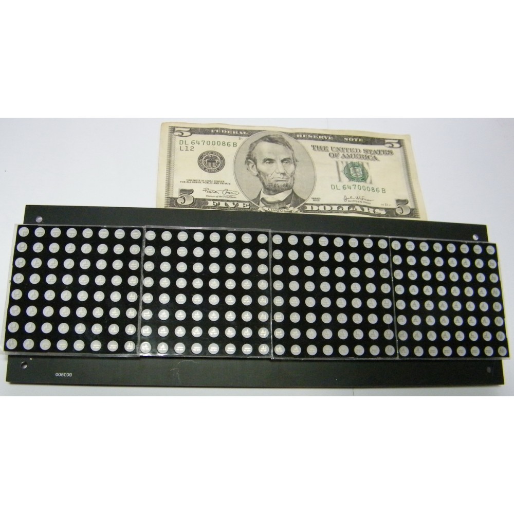 32X8 Красная LED Матрица Matrix плата для Arduino