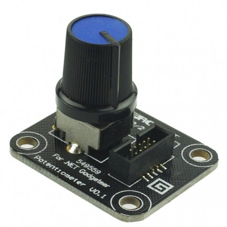 Аналоговый ротационный модуль (.NET Gadgeteer)