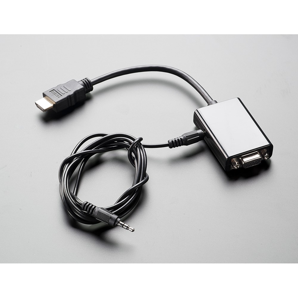 Кабель HDMI-->>VGA Video + Audio Adapter для RASPBERRY PI