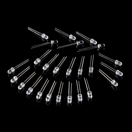 LED-индикаторы - Яркие желтые (25 штук)