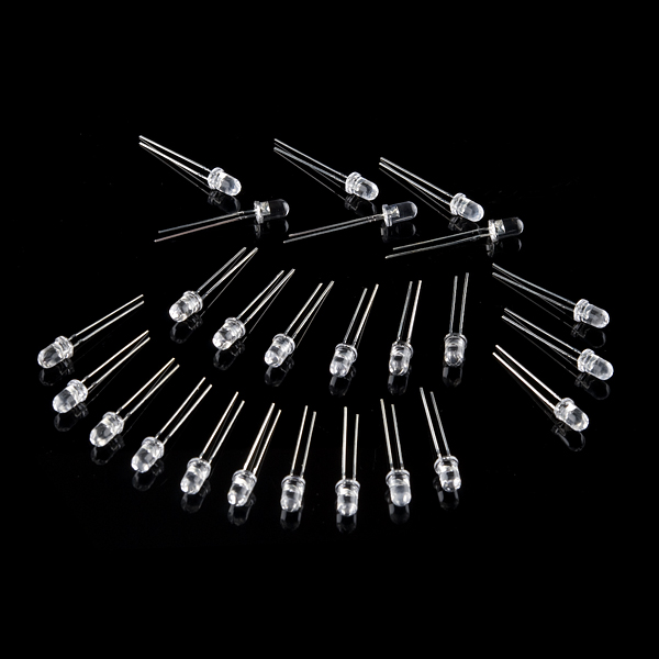 LED-индикаторы - Яркие желтые (25 штук)