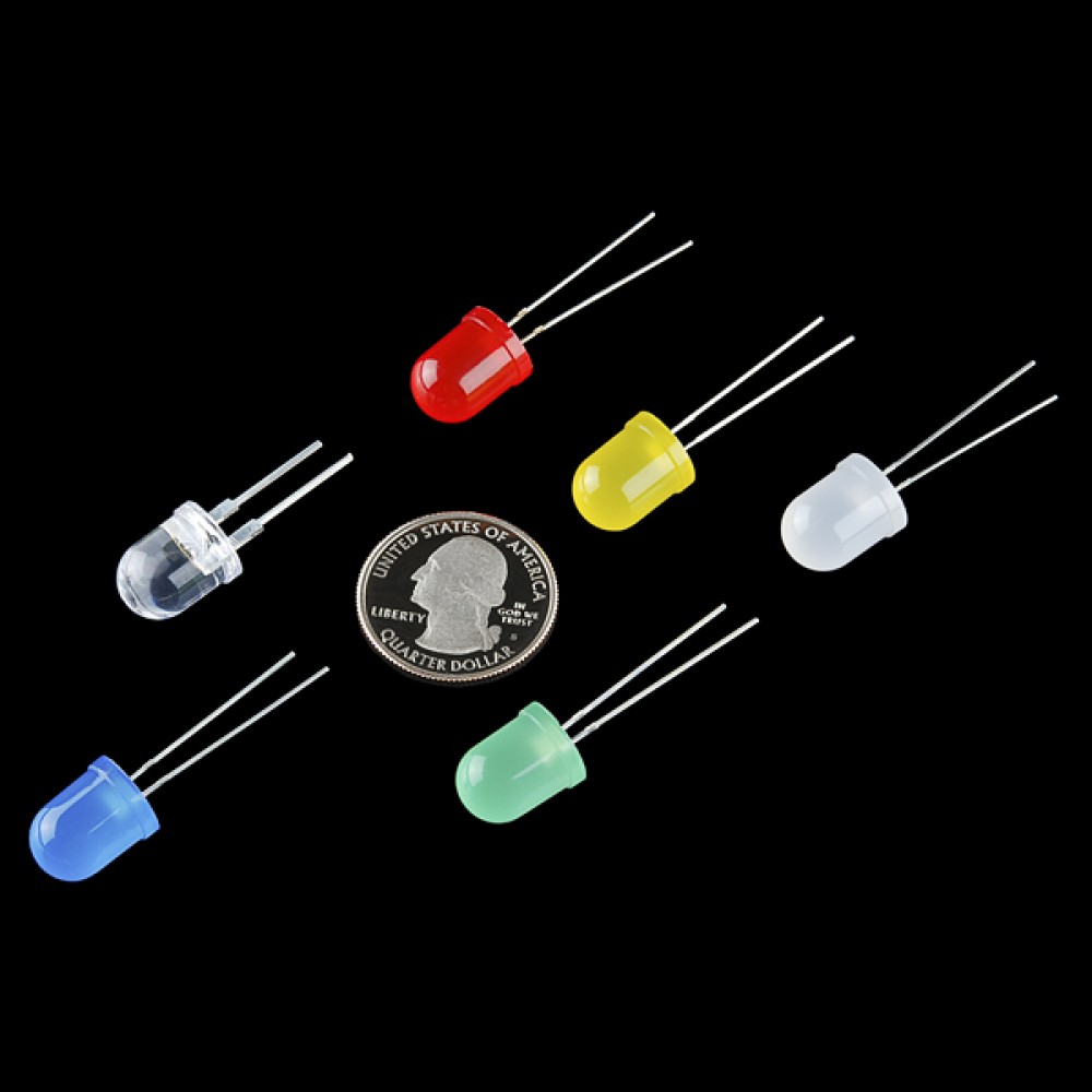 Набор LED-индикаторов - 10 мм