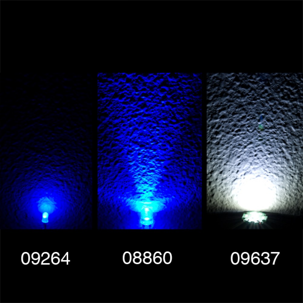 Разветвитель для мощной LED-лампы Luxeon Rebel  - белая теплая