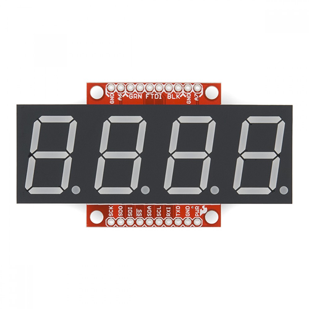 Серийный дисплей OpenSegment - 20 мм (белый)