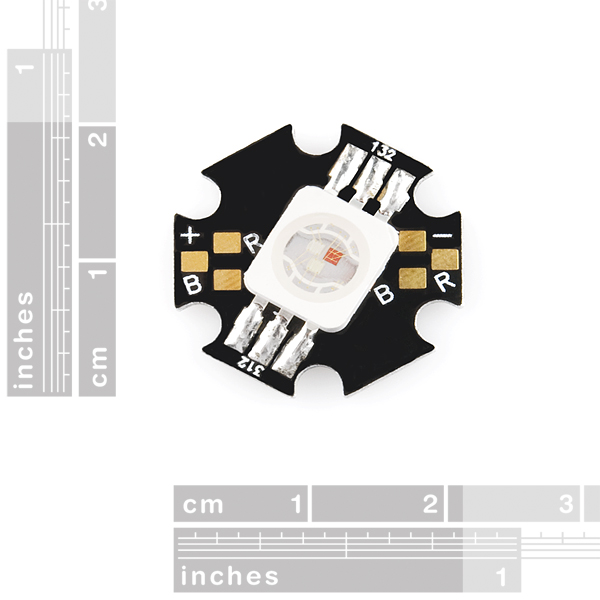 Мощный RGB-светодиод - Triple Output High Power RGB LED