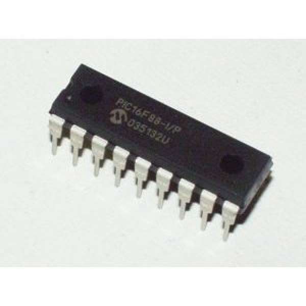PIC 18 Pin 7-A/D 20MHz 4K - 16F88