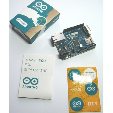 Arduino Ethernet W5100 + ATMEGA328 ОРИГИНАЛ ИТАЛИЯ REV3