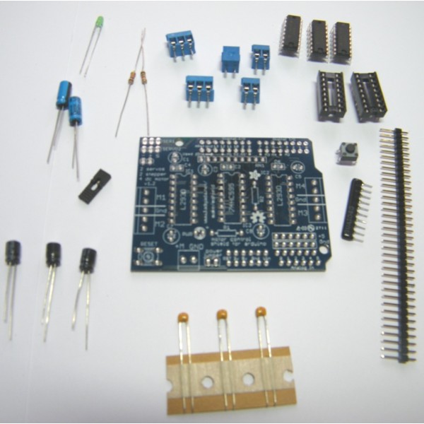 Adafruit Motor/Stepper/Servo Шилд kit для Arduino