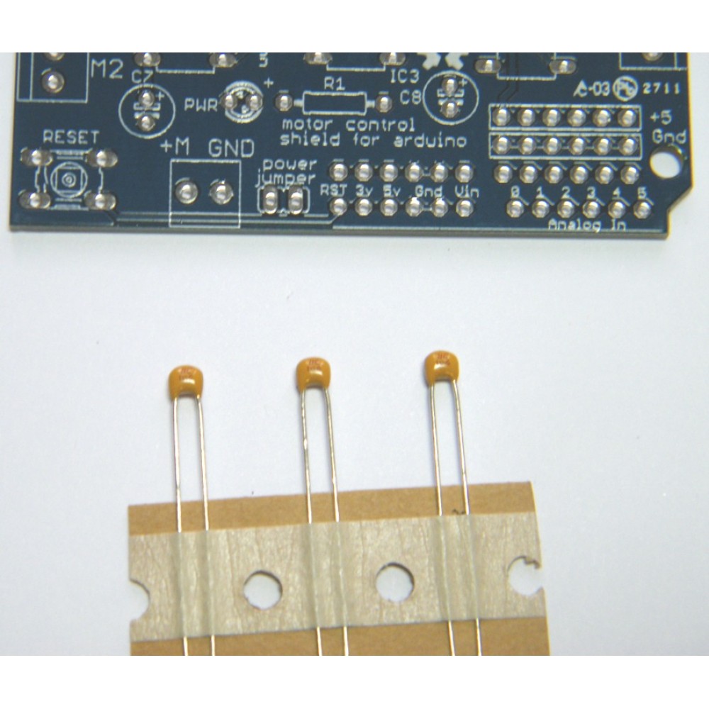 Adafruit Motor/Stepper/Servo Шилд kit для Arduino