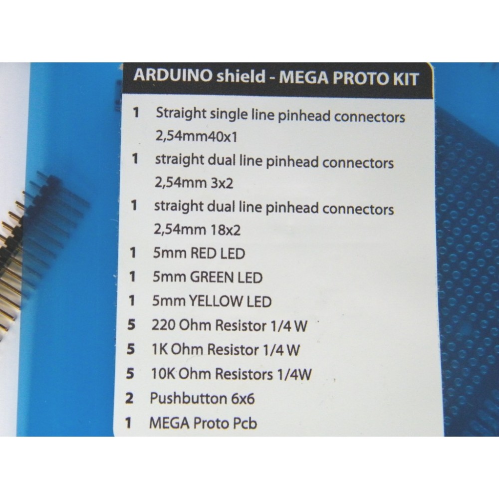 Shield MEGA Proto KIT для Arduino ОРИГИНАЛ ИТАЛИЯ