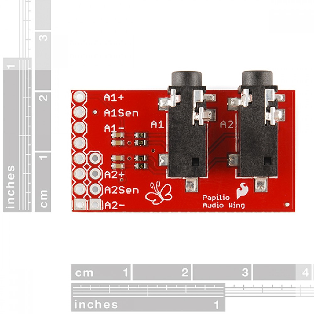 Звуковая плата Papilio Audio Wing для Arduino