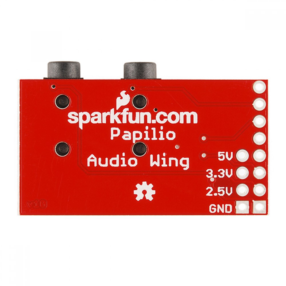 Звуковая плата Papilio Audio Wing для Arduino