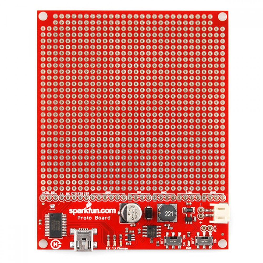 Доска ProtoBoard - Koala (USB+PTH) для Arduino