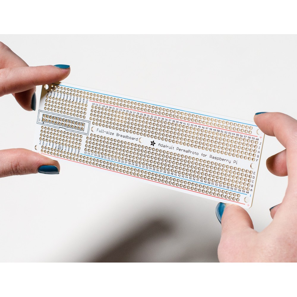 Плата для прототипирования и монтажа маленькая / Perma-Proto Raspberry Pi Breadboard PCB Kit