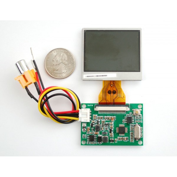Дисплей TFT телевизионный - NTSC/PAL - 2.0"