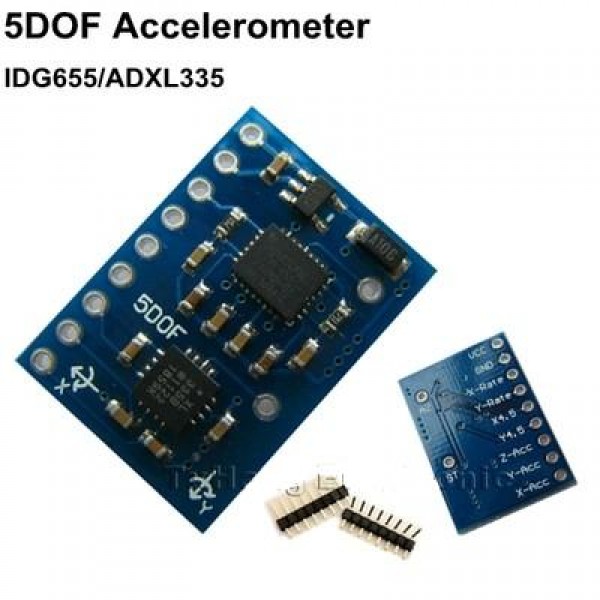 5DOF акселерометр + dual-axis gyro IDG500/IDG655 650 ADXL335
