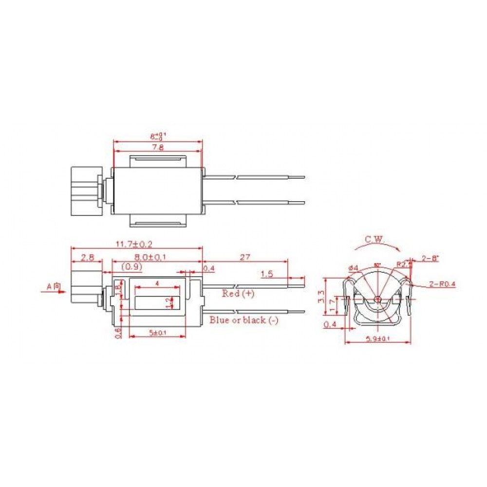 Моторчик Mini Vibration Motor для Arduino