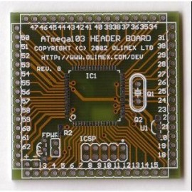 Плата ATMega128/103 -