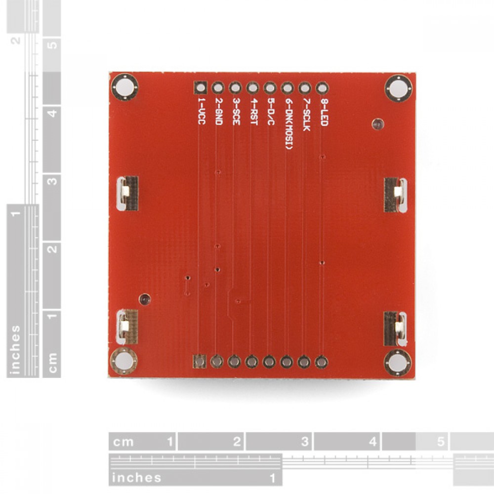 Графический дисплей 84x48 Nokia 5110 LCD (Arduino)