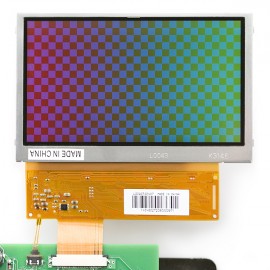 Цветной 24-битный LCD-экран 4.3