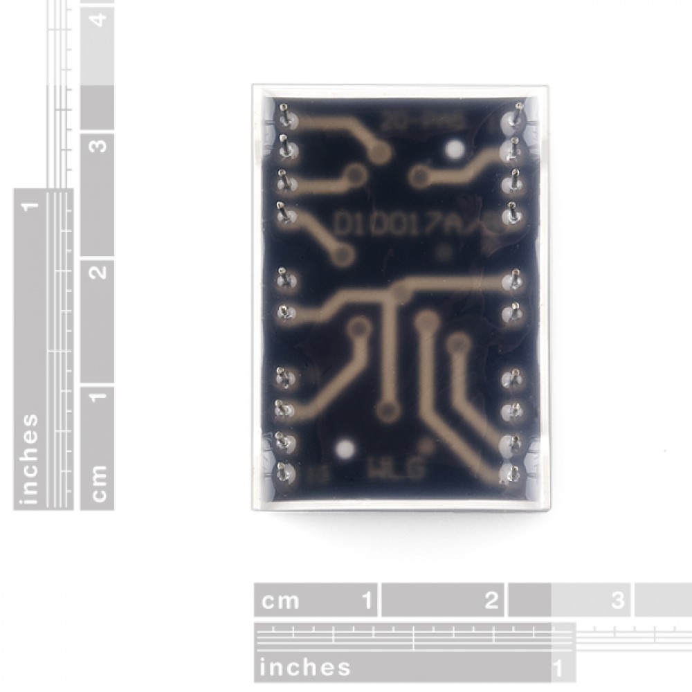 1 дюймовый синий цифровой LCD дисплей Arduino